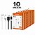 KIT 10 CABO DE CELULAR A'GOLD 5.0A IPHONE 1M - Imagem 1