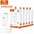 KIT 5 CARREGADOR DE CELULAR H'MASTON PRO 4.8A IPHONE MOD: Y61-2 - Imagem 1