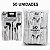 KIT 50 FONE DE OUVIDO ALTOMEX COM MICROFONE F-60 - Imagem 1