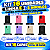 KIT 16 UNIDADES CAPA AVELUDADA COLORIDA PARA MOTOROLA LINHA E 8 MODELOS MAIS VENDIDAS - Imagem 1