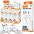 KIT 20 CABO USB A'GOLD 25W USB V8 CB129-1 - Imagem 1