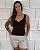 Regata Tricô decote Coração - Imagem 1