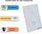 Interruptor Novadigital  Touch 2 Teclas  Branco Zigbee - Imagem 4