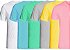 Camiseta Masculina 100% Poliéster para Sublimação Fio 30/1 - LISAS, GOLA REDONDA - Imagem 1