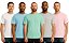 Camiseta Masculina 100% Poliéster para Sublimação Fio 30/1 - LISAS, GOLA REDONDA - Imagem 1