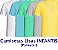 Camisetas Infantis de Poliéster para Sublimação Fio 30/1 - LISAS, GOLA REDONDA - Imagem 1