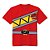 Camiseta Infantil Power Rangers Dino Charge Vermelho - Imagem 1