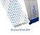 Cabo Flat para cabeça DX5 30 pinos Dividido x 40cm (15 vias + 15 vias divididos por uma via off) - Imagem 1