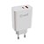 Adaptador GaN 30W 1 USB e 1 USB-C PD - Imagem 4