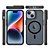 Capinha Iphone 15 Plus Magcase Clarity Carbon Fiber - Imagem 3