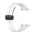 Pulseira Silicone Lock Branca - Imagem 3