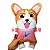 Almofada Corgi colete love - Imagem 1