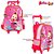 Kit Mochila Escolar Infantil Masha e o Urso Com Rodinhas - Imagem 3