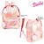 Mochila Barbie Glitter Rosa de Costa - Imagem 5