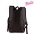 Mochila Barbie Listrada Rosa e Preto com Pompom de Costa - Imagem 8