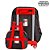 Kit Mochila Escolar Infantil STAR WARS Com Rodinhas - Imagem 7