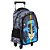 Kit Mochila Escolar Infantil BatMan e Coringa Com Rodinhas - Imagem 4