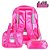 Kit Mochila Escolar Infantil LOL BFFS 4 Eva Com Rodinhas - Imagem 7