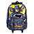 Kit Mochila Escolar Infantil BatMan Com Rodinhas - Imagem 5