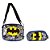 Kit Mochila Escolar Infantil BatMan Com Rodinhas - Imagem 6