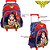 Kit Mochila Escolar Infantil Mulher Maravilha Com Rodinhas - Imagem 3