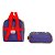 Kit Mochila Escolar Infantil Mulher Maravilha Com Rodinhas - Imagem 9