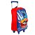 Kit Mochila Escolar Infantil Hot Wheels Tubarão Com Rodinhas - Imagem 4