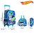 Kit Mochila Escolar Infantil Hot Wheels Com Rodinhas - Imagem 2