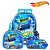 Kit Mochila Escolar Infantil Hot Wheels Com Rodinhas - Imagem 1