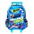 Kit Mochila Escolar Infantil Hot Wheels Com Rodinhas - Imagem 5