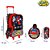 Kit Mochila Escolar Infantil Super Wings Policiais Com Rodin - Imagem 2