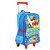 Kit Mochila Escolar Infantil Super Wings Com Rodinhas - Imagem 4