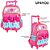Kit Mochila Escolar Infantil Slime Up4You Com Rodinhas - Imagem 3