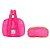 Kit Mochila Escolar Infantil Slime Up4You Com Rodinhas - Imagem 9