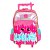 Kit Mochila Escolar Infantil Slime Up4You Com Rodinhas - Imagem 5