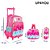 Kit Mochila Escolar Infantil Slime Up4You Com Rodinhas - Imagem 2