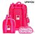 Kit Mochila Escolar Infantil Unicórnio Up4You Com Rodinhas - Imagem 7