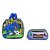 Kit Mochila Escolar Infantil Dinossauro Jogador Com Rodinhas - Imagem 6