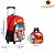 Kit Mochila Escolar Infantil Flash Com Rodinhas - Imagem 2