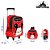 Kit Mochila Escolar Infantil Minnie Mouse Com Rodinhas - Imagem 2
