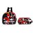 Kit Mochila Escolar Infantil Power Rangers Com Rodinhas - Imagem 6