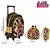 Kit Mochila Escolar Infantil Lol Glitter Dourado Com Rodinha - Imagem 3