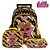 Kit Mochila Escolar Infantil Lol Glitter Dourado Com Rodinha - Imagem 1