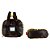 Kit Mochila Escolar Infantil Lol Glitter Dourado Com Rodinha - Imagem 9
