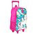 Kit Mochila Escolar Infantil Unicórnio Com Rodinhas - Imagem 4