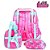 Kit Mochila Escolar Infantil LOL Glitter On Com Rodinhas - Imagem 7