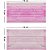 25 Máscaras Cirúrgicas Infantis Rosa Descartável Tripla Cama - Imagem 8