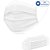 300 Máscaras Cirúrgicas Infantis Branca Descartável Tripla C - Imagem 4