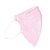 5 Máscaras Respiratórias Infantis Meninas KN95 Aileda Rosa - Imagem 5