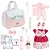 Bolsa Maternidade Enxoval 19 Itens Rosa Bebê Reborn Luxo - Imagem 1